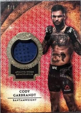 Cody Garbrandt 2018 Topps UFC Knockout Base #1 Red