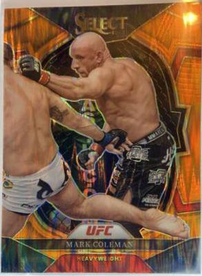 Mark Coleman 2023 Panini Select UFC Concourse #79 Orange Flash