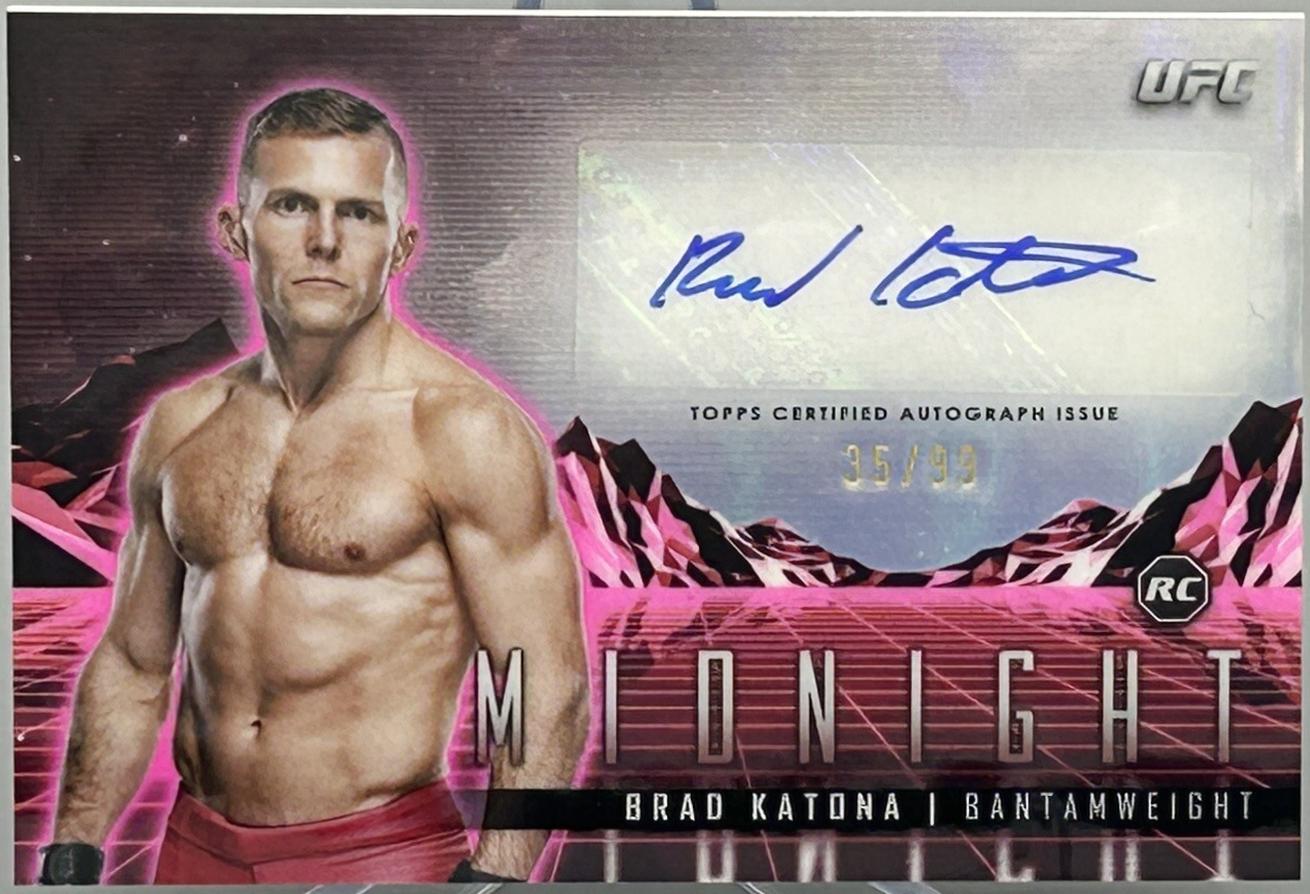Brad Katona 2024 Topps Midnight UFC Horizon Signatures #HS-BKA Daybreak