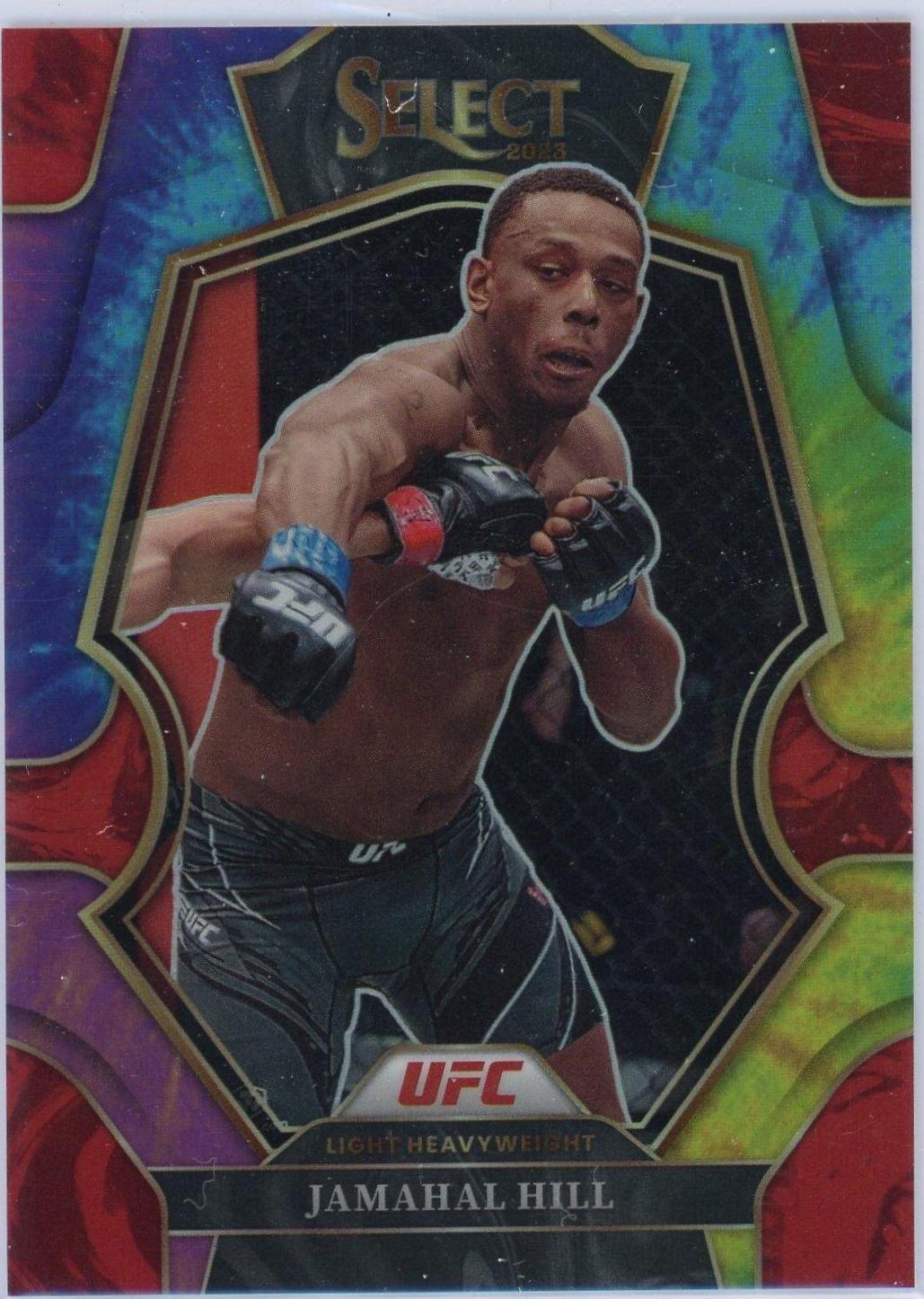 Jamahal Hill 2023 Panini Select UFC Premier Level #173 Tie Dye