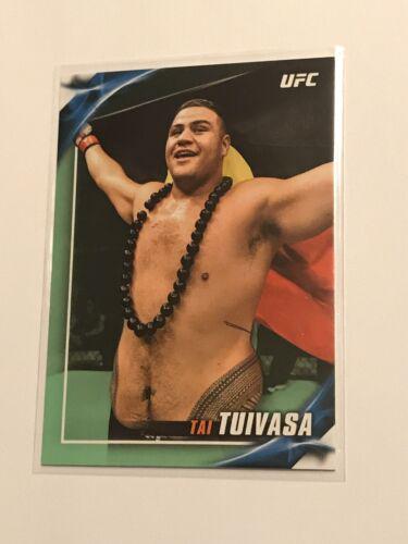 Tai Tuivasa 2019 Topps UFC Knockout Base #7 Green