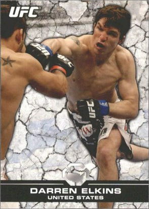 Darren Elkins 2013 Topps UFC Bloodlines Base #117 Platinum