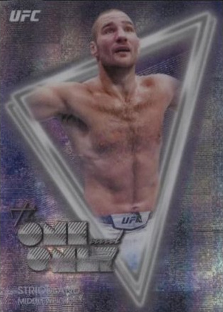 Sean Strickland 2025 Topps Midnight UFC The One and Only #OO-13 Midnight