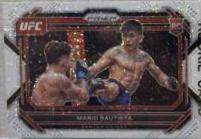 Mario Bautista 2023 Panini Prizm UFC Base #17 White Sparkle