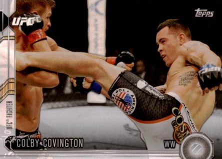 Colby Covington 2015 Topps UFC Chronicles Base #250 Sepia