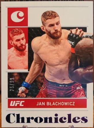 Jan Błachowicz 2022 Panini Chronicles UFC Base Chronicles #25 Blue