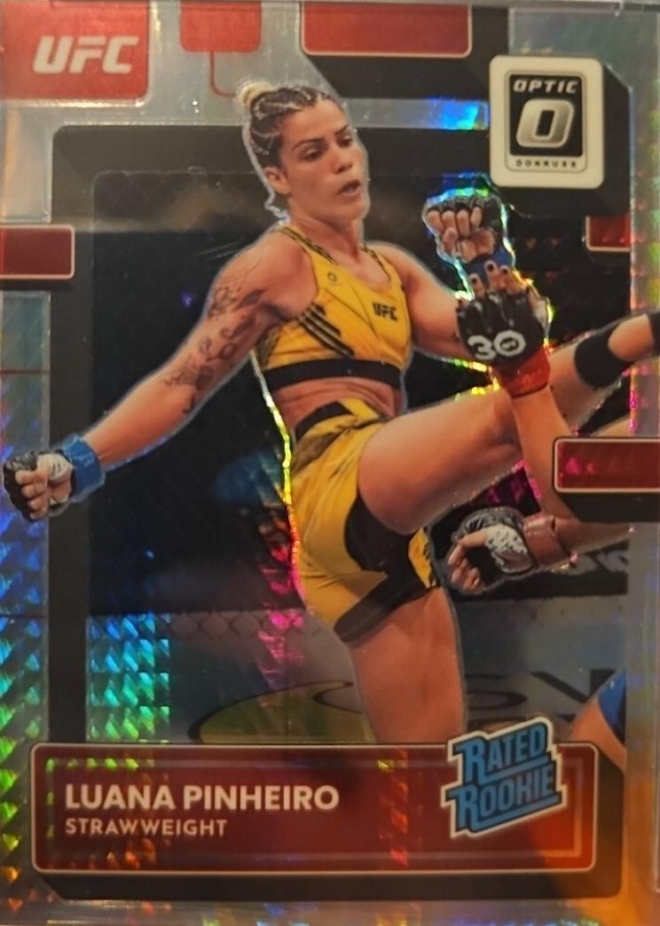 Luana Pinheiro 2023 Panini Donruss Optic UFC Base #119 Lucky Envelopes
