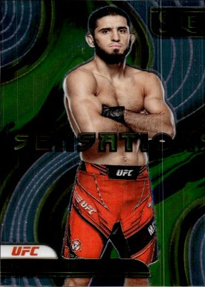 Islam Makhachev 2023 Panini Select UFC Sensations #1 Black