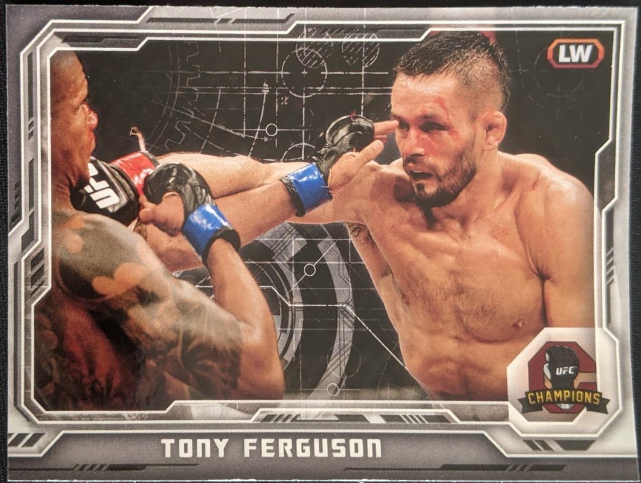 Tony Ferguson 2014 Topps UFC Champions Base #112 Silver