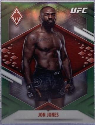 Jon Jones 2022 Panini Chronicles UFC Base Phoenix #325 Green