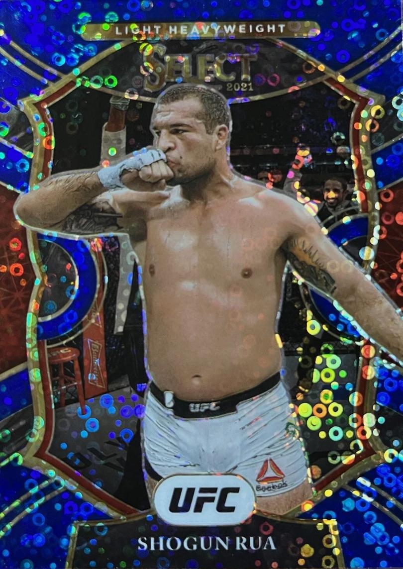 Mauricio Rua 2021 Panini Select UFC Concourse #41 Blue Disco