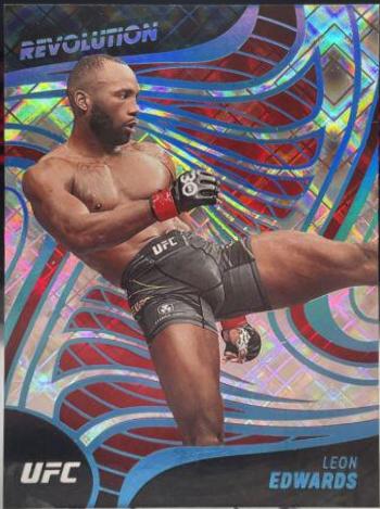 Leon Edwards 2023 Panini Chronicles UFC Revolution #19 Cosmic