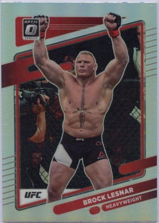 Brock Lesnar 2022 Panini Donruss Optic UFC Base #83 Holo