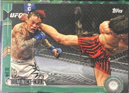 Dominick Cruz 2015 Topps UFC Chronicles Base #112 Green