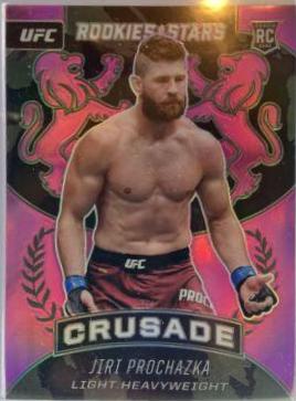 Jiri Prochazka 2021 Panini Chronicles UFC Base Crusade #232 Pink