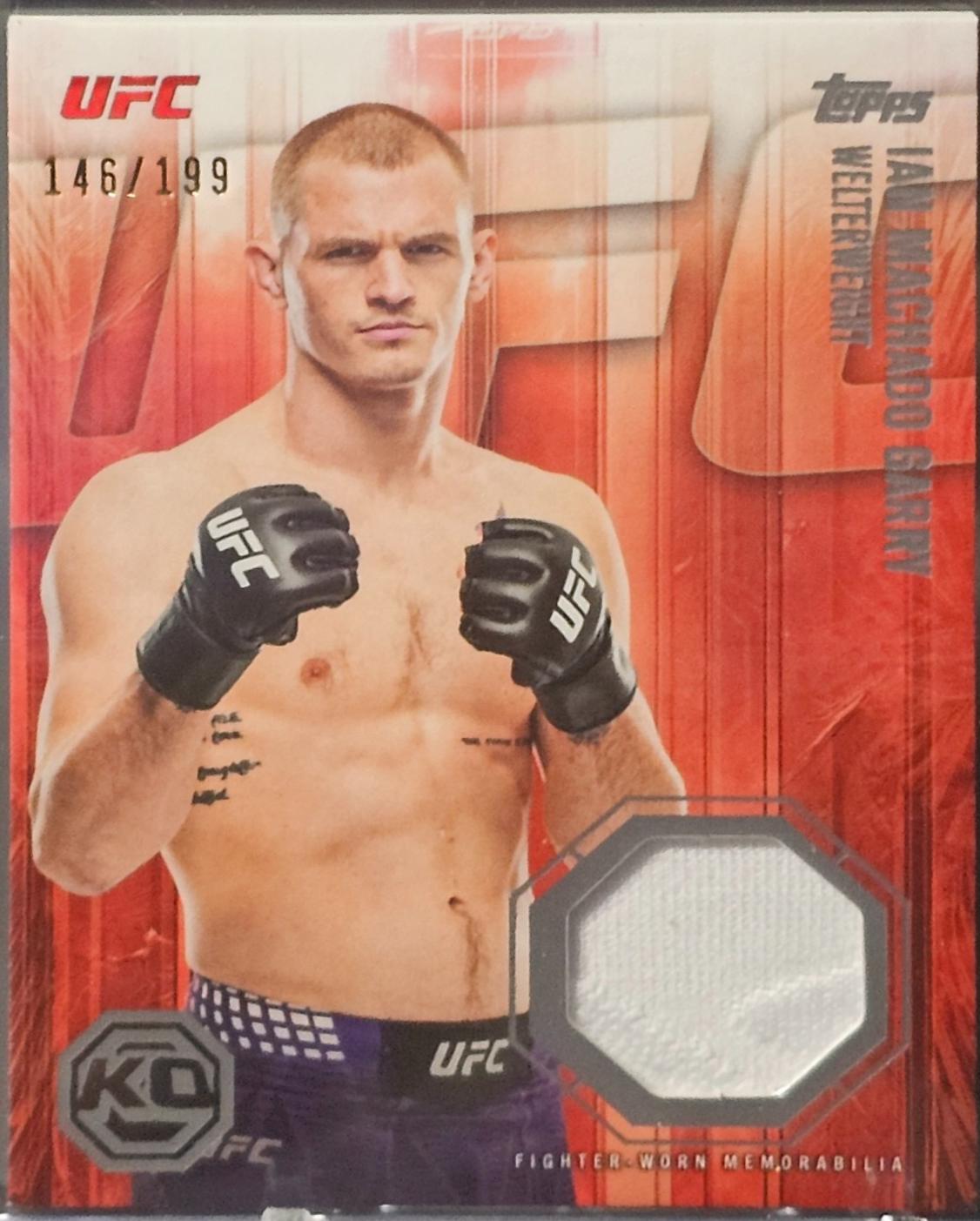 Ian Machado Garry 2026 Topps Knockout UFC Knockout Relics #KOR-IG Gold