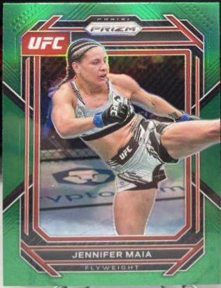 Jennifer Maia 2023 Panini Prizm UFC Base #139 Green