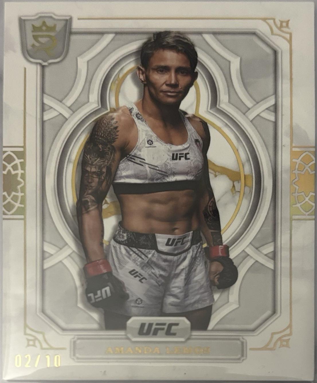 Amanda Lemos 2024 Topps Royalty UFC Base #5 Gold