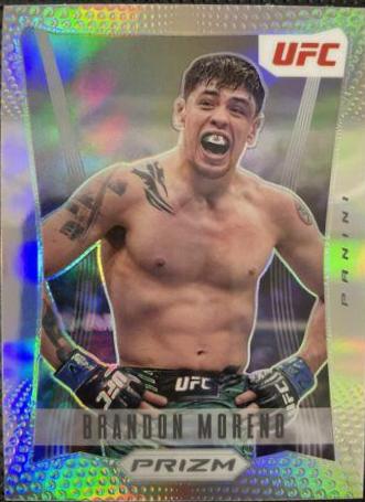 Brandon Moreno 2022 Panini Prizm UFC Prizm Flashback #4 Silver