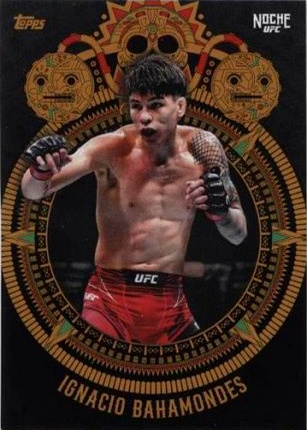 Ignacio Bahamondes 2024 Topps Noche UFC Base #12 Red