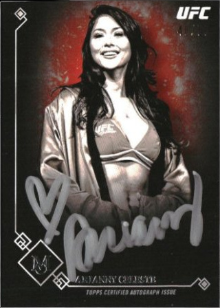Arianny Celeste 2017 Topps Museum Collection UFC Museum Autographs #MA-AC Copper