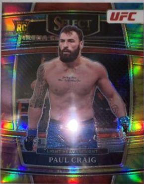 Paul Craig 2022 Panini Select UFC Concourse #99 Tie Dye