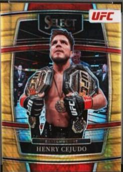 Henry Cejudo 2022 Panini Select UFC Concourse #42 Lucky Envelopes