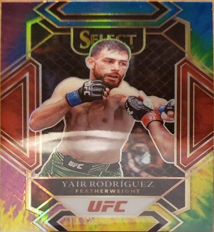Yair Rodríguez 2022 Panini Select UFC Mezzanine #350 Tie Dye