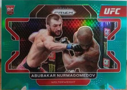 Abubakar Nurmagomedov 2022 Panini Prizm UFC Base #5 Teal