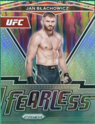 Jan Błachowicz 2022 Panini Prizm UFC Fearless #4 Silver