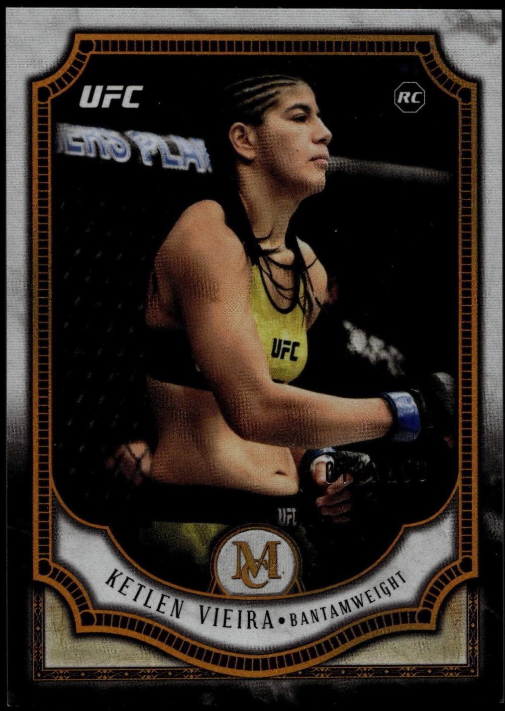 Ketlen Vieira 2018 Topps UFC Museum Collection Base #43 Copper