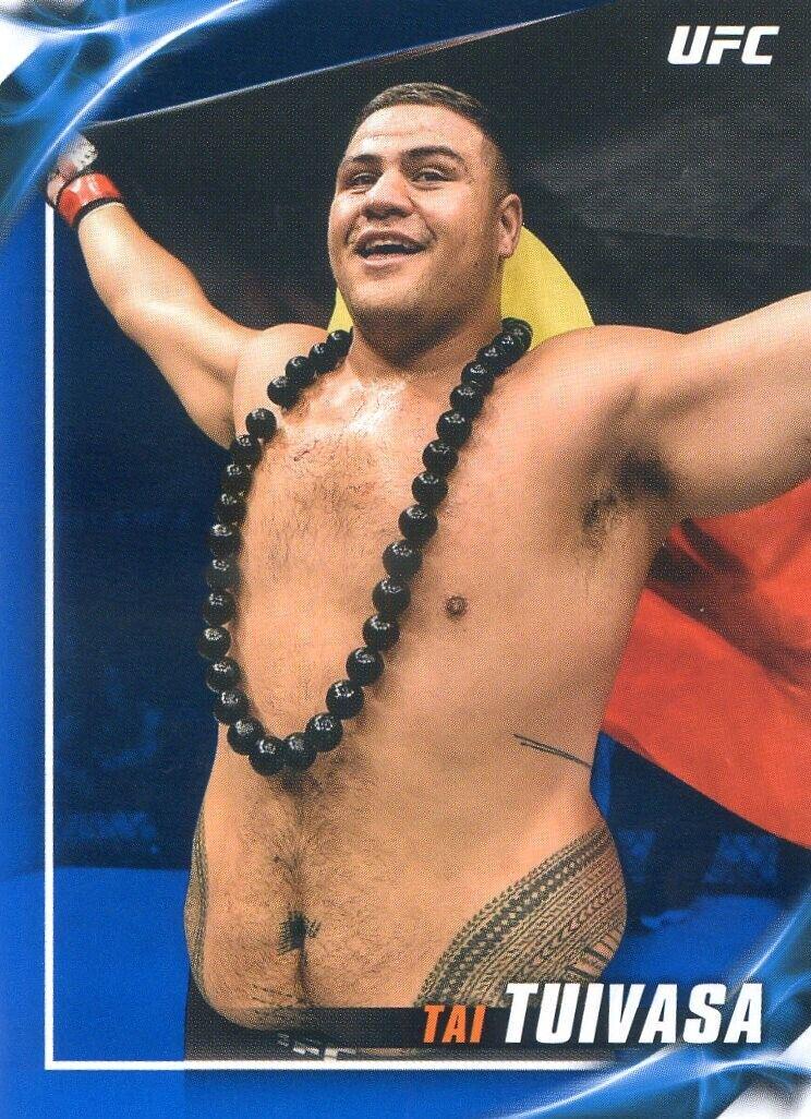 Tai Tuivasa 2019 Topps UFC Knockout Base #7 Blue