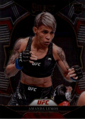 Amanda Lemos 2023 Panini Select UFC Concourse #68 Gold