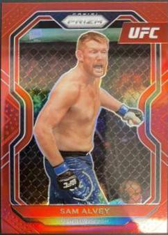 Sam Alvey 2021 Panini Prizm UFC Base #51 Red