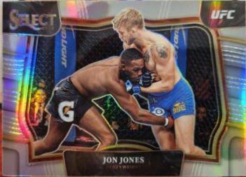 Jon Jones 2023 Panini Select UFC Octagonside #251 Black Blue