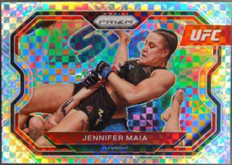 Jennifer Maia 2021 Panini Prizm UFC Base #150 Lucky Envelopes
