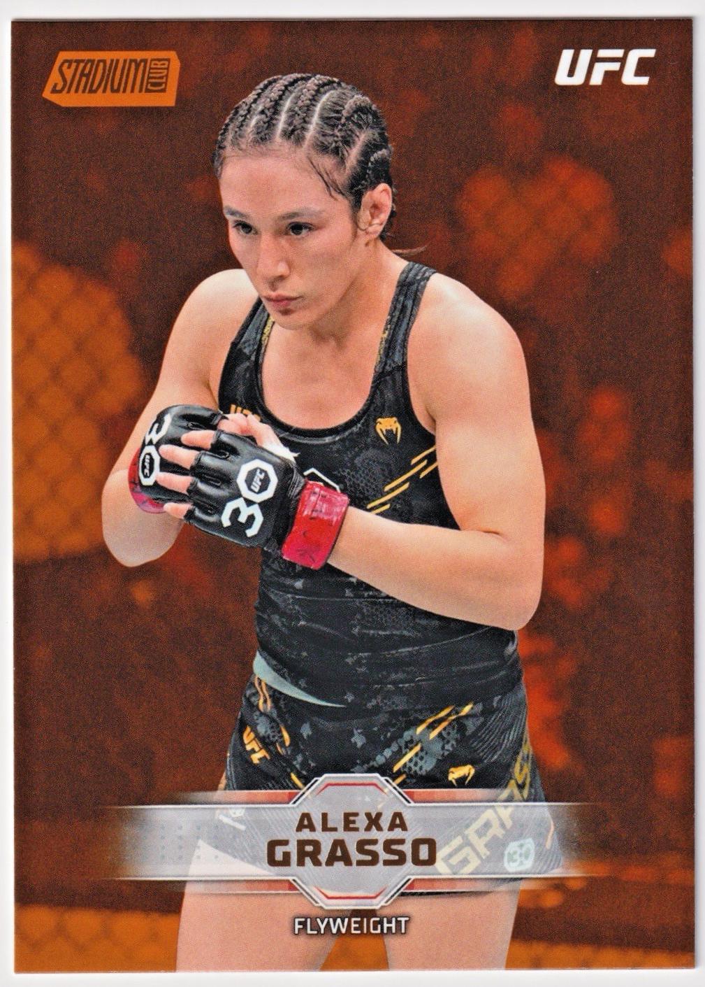 Alexa Grasso 2026 Topps Stadium Club UFC Base #28 Bronze