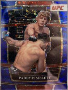Paddy Pimblett 2022 Panini Select UFC Octagonside #260 Blue Disco