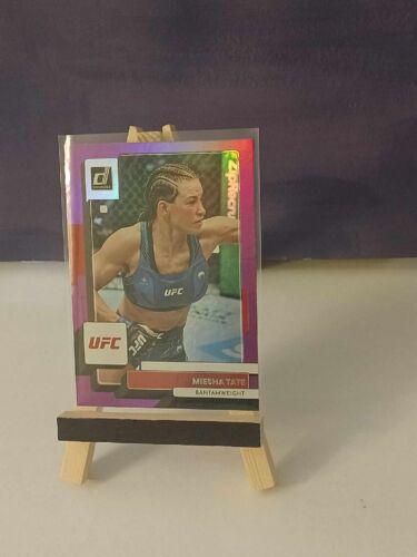 Miesha Tate 2023 Panini Donruss UFC Base #7 Purple Laser