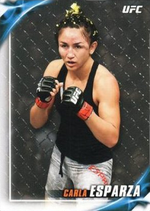 Carla Esparza 2019 Topps UFC Knockout Base #45 Red