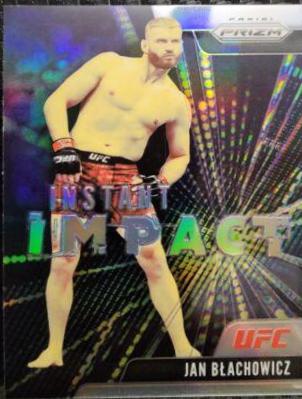 Jan Błachowicz 2021 Panini Prizm UFC Instant Impact #14 Silver