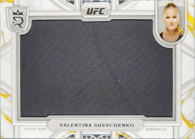 Valentina Shevchenko 2024 Topps Royalty UFC Relic Jewels #RCJ-21 Platinum