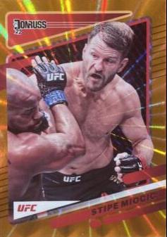 Stipe Miocic 2022 Panini Donruss UFC Base #78 Orange