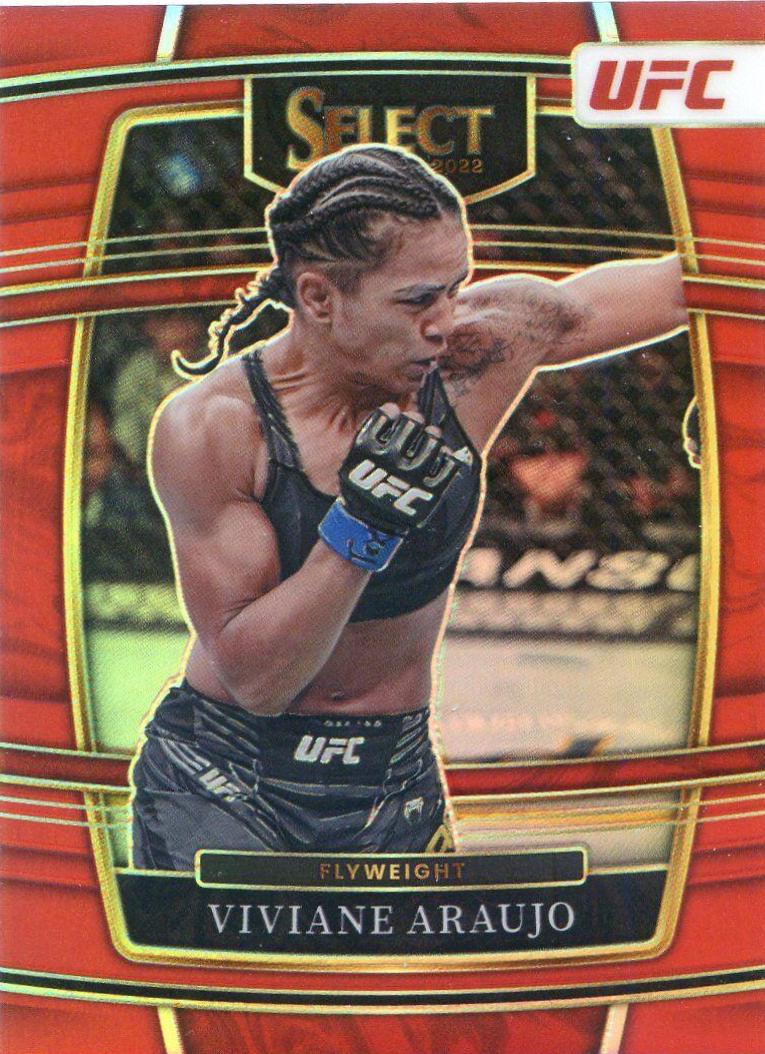 Viviane Araujo 2022 Panini Select UFC Concourse #60 Red