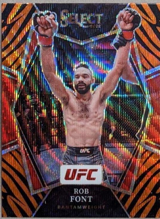 Rob Font 2022 Panini Select UFC Premier Level #122 Tiger
