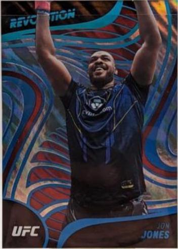 Jon Jones 2023 Panini Chronicles UFC Revolution #23 Lava