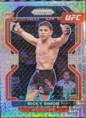 Ricky Simon 2022 Panini Prizm UFC Base #112 Mojo