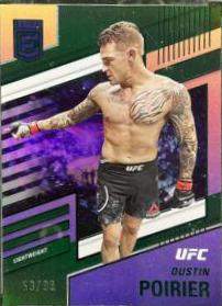Dustin Poirier 2022 Panini Chronicles UFC Base Elite #257 Green