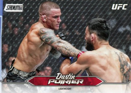 Dustin Poirier 2025 Topps Stadium Club UFC Base #138 Blue