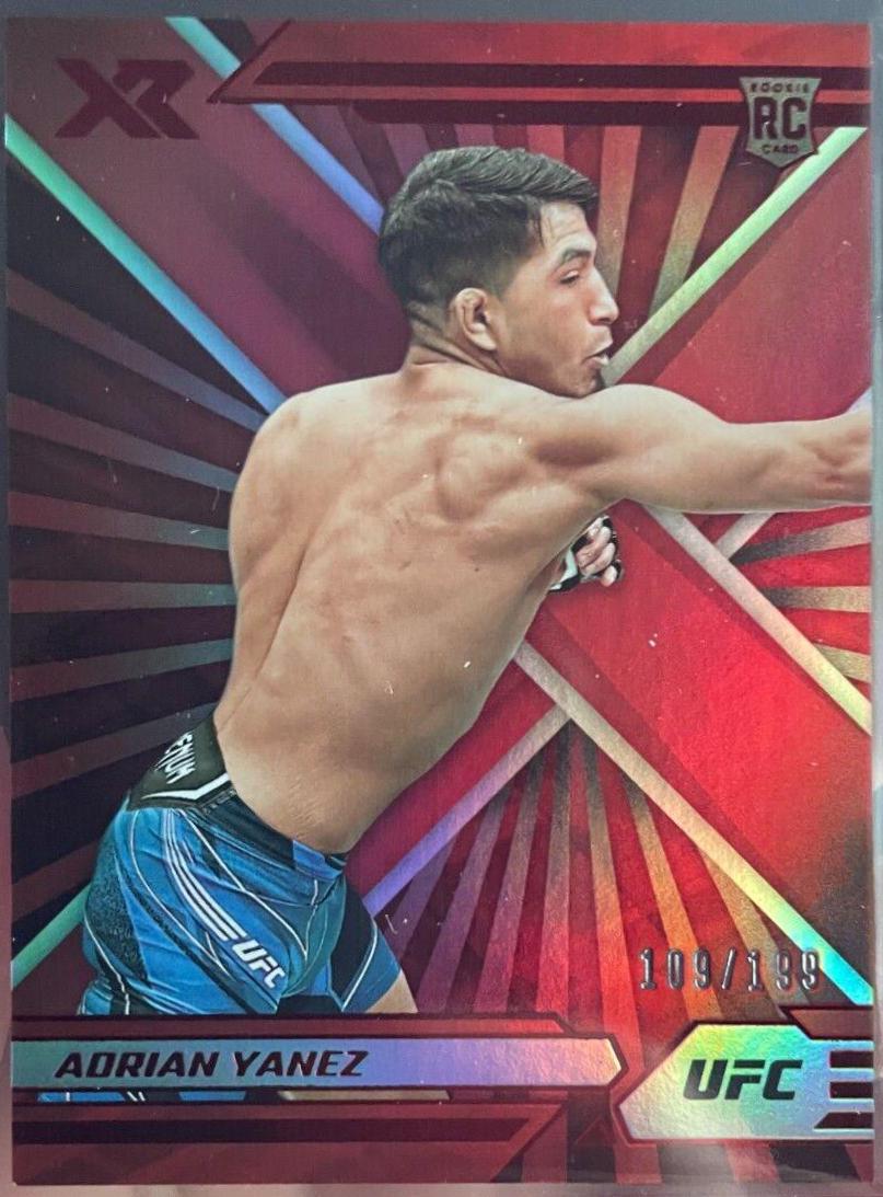 Adrian Yanez 2022 Panini Chronicles UFC Base XR #292 Red